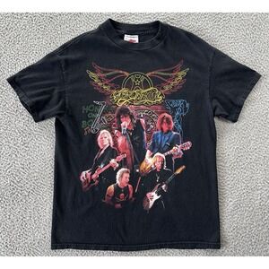 Vintage Aerosmith Honkin on Bobo Tour Shirt Mens Medium 2004 Double Sided Y2K